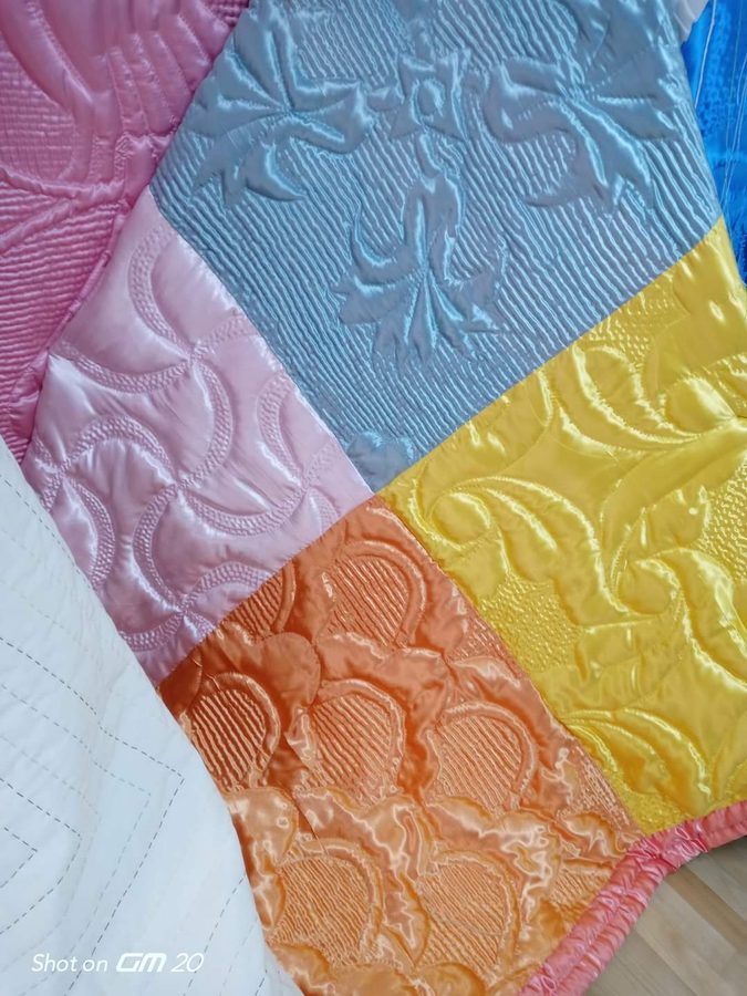 Patchwork Yatak Örtüsü